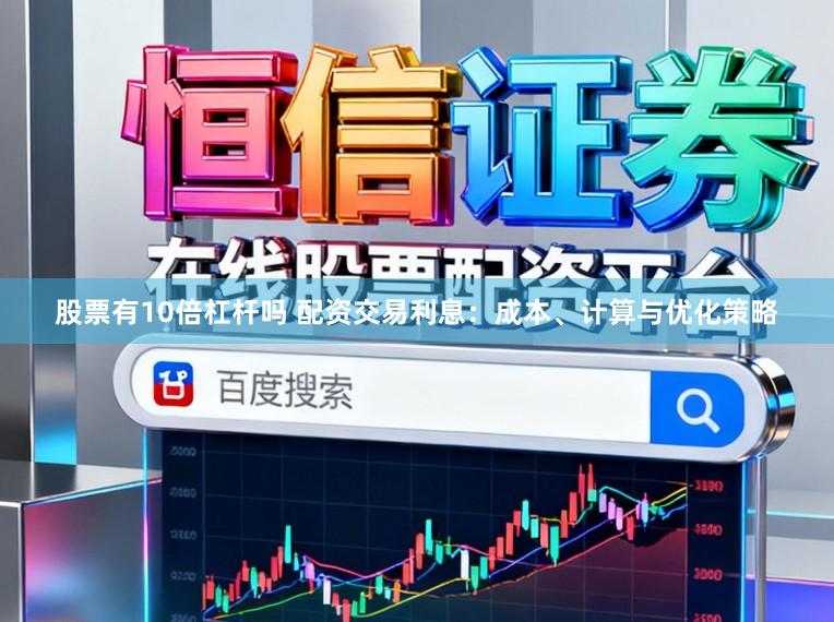股票有10倍杠杆吗 配资交易利息：成本、计算与优化策略